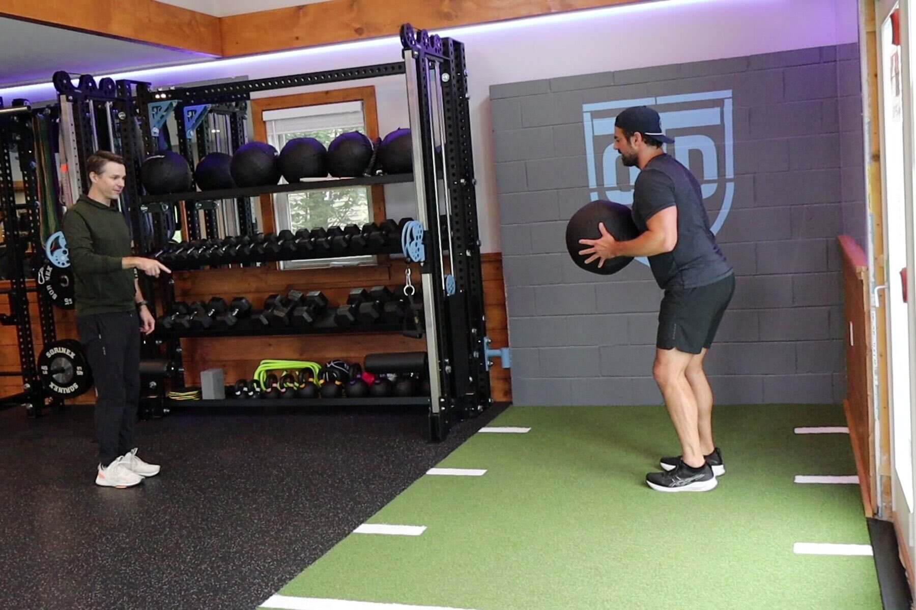 Rotational power training for golfers